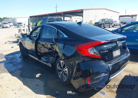 2017 Honda Civic Ex-T из США, поврежденный, VIN 19XFC1F38HE016586
